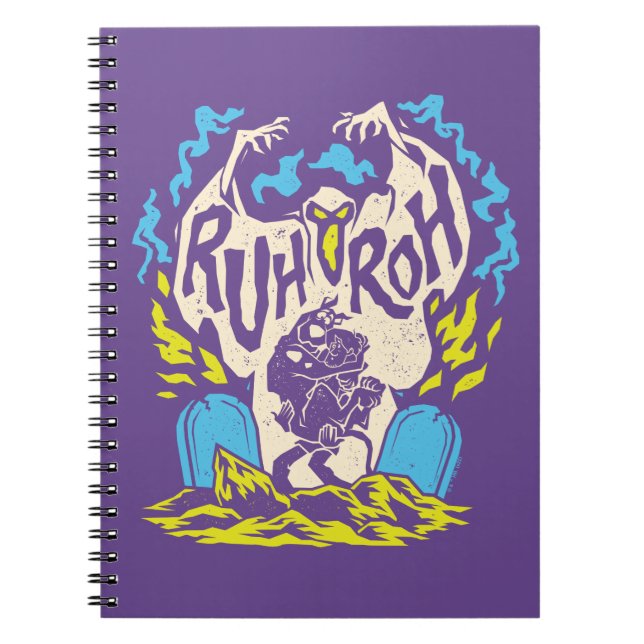 Caderno Espiral Scooby-Doo | Ruh Roh Scooby & Shaggy (Frente)