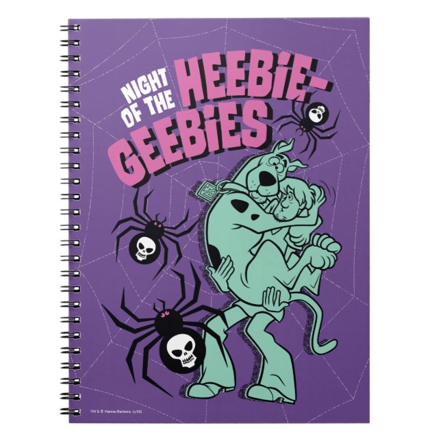 Caderno Espiral Scooby-Doo & Shaggy Heebie-Geebies (Frente)
