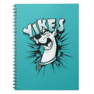 Caderno Espiral Scooby-Doo "Yikes!" Gráfico de intervalo mínimo
