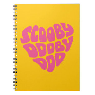 Caderno Espiral Scooby Dooby Doo Heart