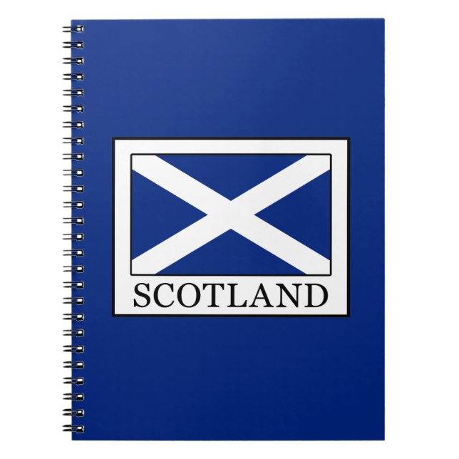 Caderno Espiral Scotland (Frente)