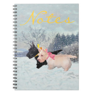 Caderno Espiral Scottie Pups