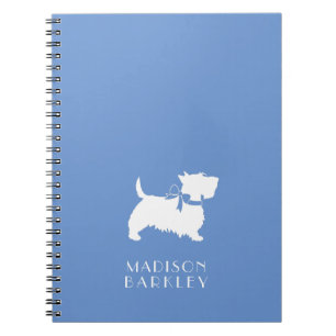 Caderno Espiral Scottish Terrier Scotty Dog Puppy Scottie