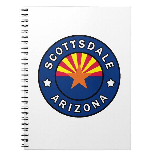 Caderno Espiral Scottsdale Arizona (Frente)