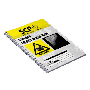 Caderno Espiral SCP - 546 "A Notebook"