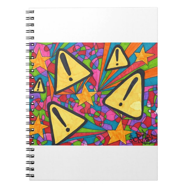 CADERNO ESPIRAL SCRIBZ KIDZ SKATEBOARD / JMT (Frente)
