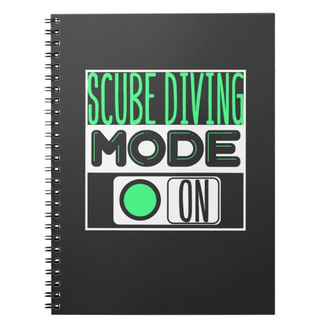 Caderno Espiral Scuba Diving (Frente)