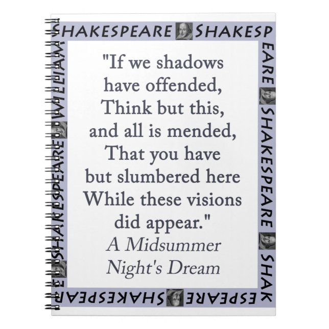 Caderno Espiral Se As Sombras Tenham Ofendido (Frente)