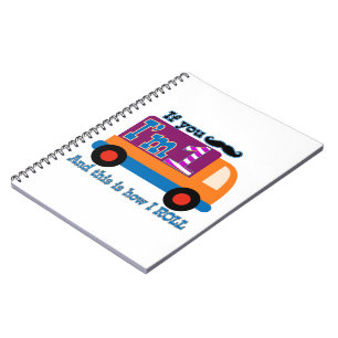 Caderno Espiral Se você bigode eu sou um e é assim que eu rolo