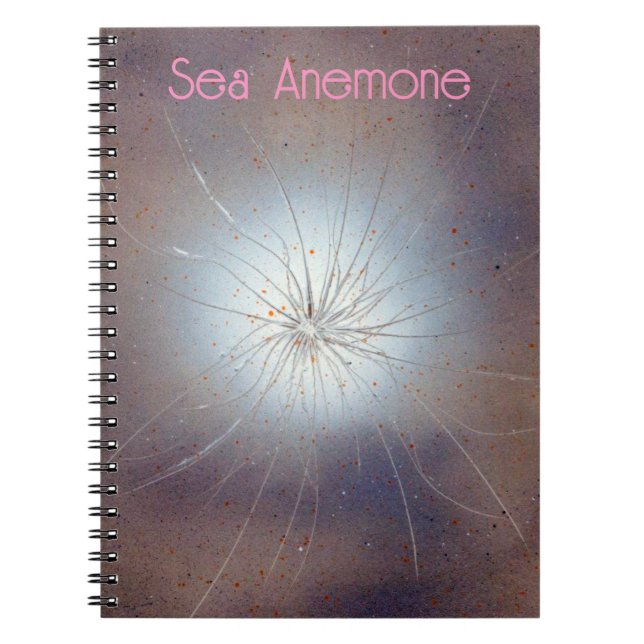 Caderno Espiral Sea Anemone (Frente)