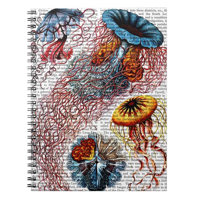 Caderno Espiral Sea Anemone (Frente)