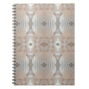 Caderno Espiral Sea Shels Love, Romântica Exótica Bridal Tropical