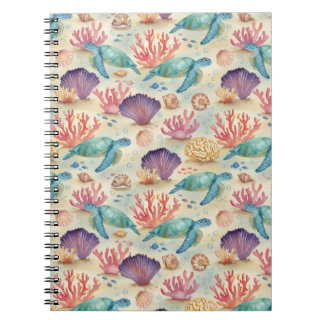 Caderno Espiral Sea Turtle