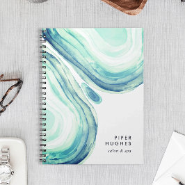 Caderno Espiral Seaglass Geode