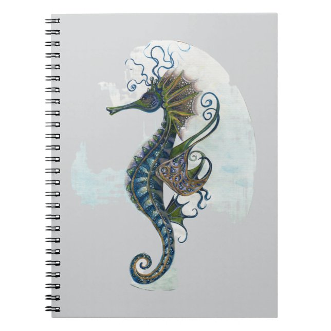 Caderno Espiral Seahorse notebook (Frente)
