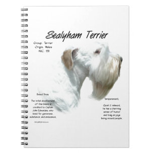 Caderno Espiral Sealyham Terrier History
