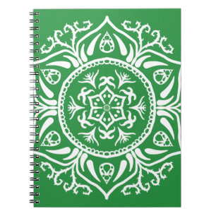 Caderno Espiral Seaweed Mandala