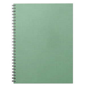 Caderno Espiral Secagem sólida verde-mint