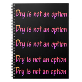 Caderno Espiral Secar Não É Um Texto De Opção