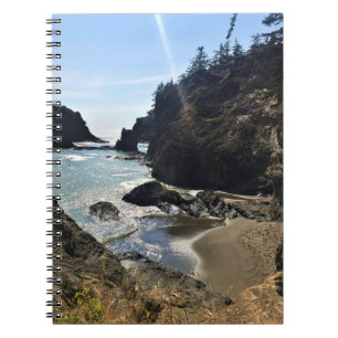 Caderno Espiral Secret Beach, Samuel H. Boardman, Oregon