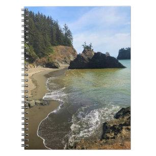 Caderno Espiral Secret Beach, Samuel H. Boardman, Oregon