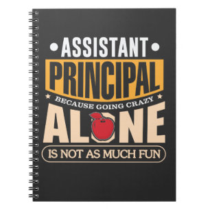 Caderno Espiral Segundo grau Elementar Principal do Assistente Esc