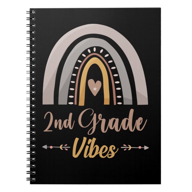 Caderno Espiral segundo Grau Vibes 2º Grau Voltar à Escola (Frente)
