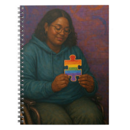 Caderno Espiral Segurada em Cor