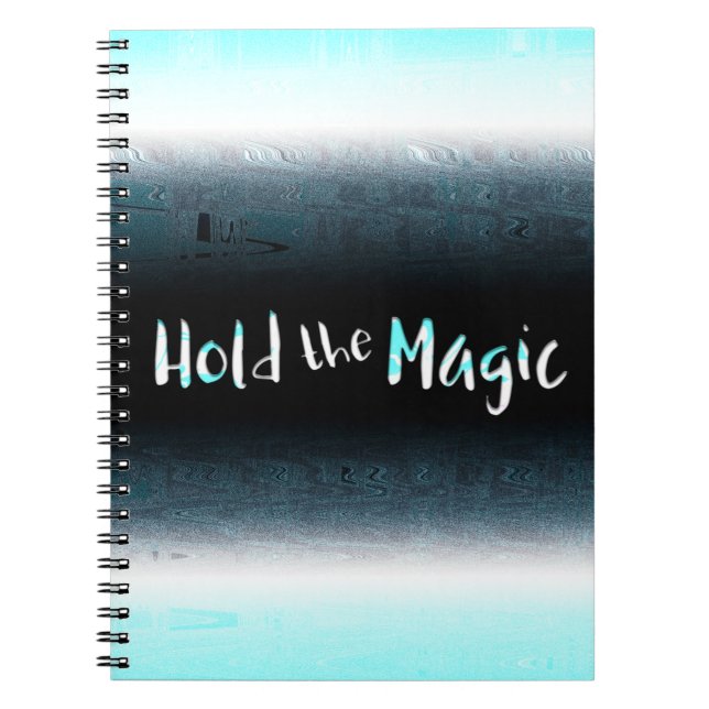 Caderno Espiral Segure a magia (Frente)