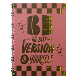 Caderno Espiral Seja a melhor versão de si mesmo