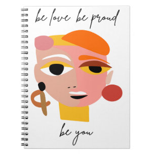Caderno Espiral Seja Amor Seja Orgulhoso Seja Você