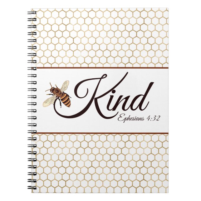 Caderno Espiral Seja gentil   (Frente)