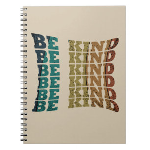 Caderno Espiral Seja gentil