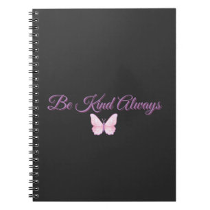 Caderno Espiral Seja Sempre Gentil 💖