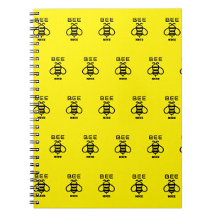 Caderno Espiral Seja Simpático com Design Minimalista