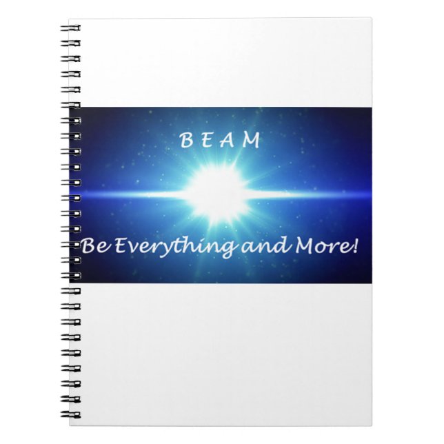 Caderno Espiral Seja tudo e mais! (Frente)