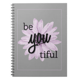 Caderno Espiral Seja-você-bonita