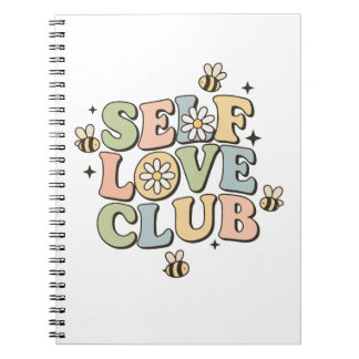 Caderno Espiral Self Love Club - Mental Health Matters