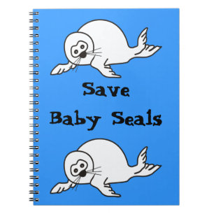 Caderno Espiral Selo de bebê
