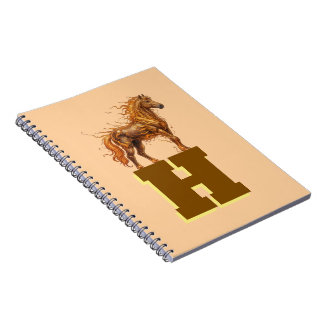 Caderno Espiral Selo de Estouro de Espírito Selvagem – Arte de Cav