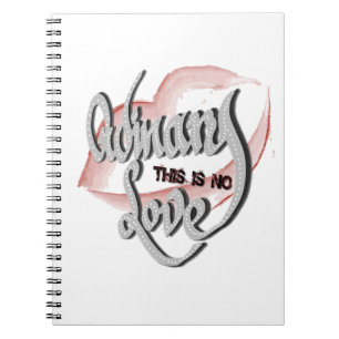 Caderno Espiral Sem Amor Comum, Notebook