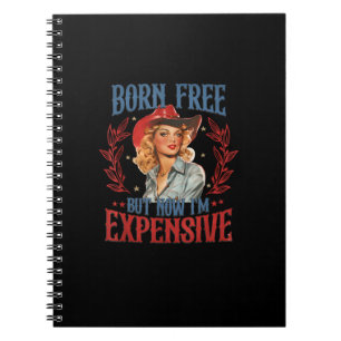 Caderno Espiral Sem nascer, mas agora sou uma garota cara cara 4 d