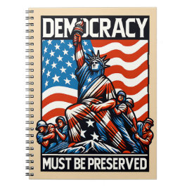 Caderno Espiral Sem Reis Salvar Democracia