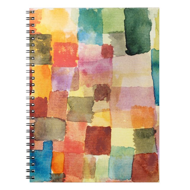 Caderno Espiral Sem título (1914) por Paul Klee (Frente)