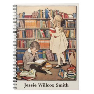 Caderno Espiral Semana do Livro Infantil por Jessie Willcox Smith
