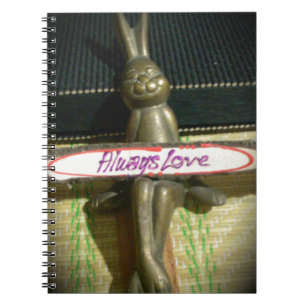Caderno Espiral Sempre Ama Hakuna Matata Cute Rabbit style.png
