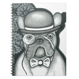 Caderno Espiral Senhor Bouledogue