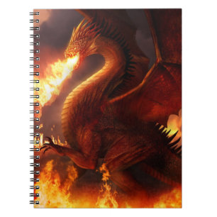 Caderno Espiral Senhor dos dragões