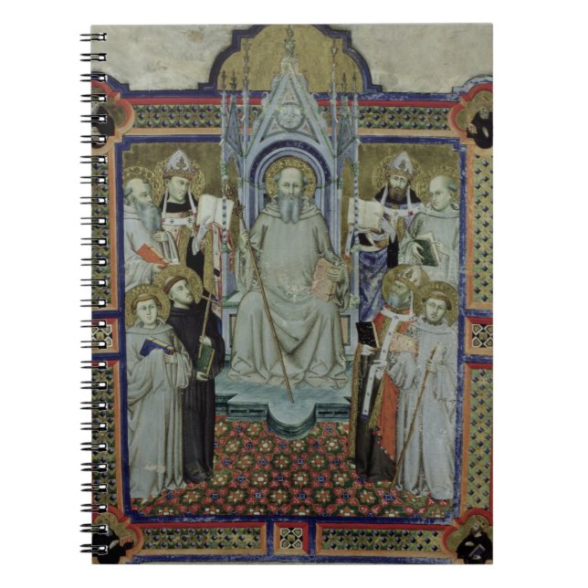 Caderno Espiral Senhora 501 St. Benedict (velino) (Frente)
