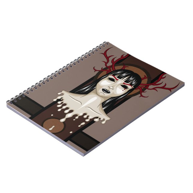 Caderno Espiral Senhorita D. (Left Side)